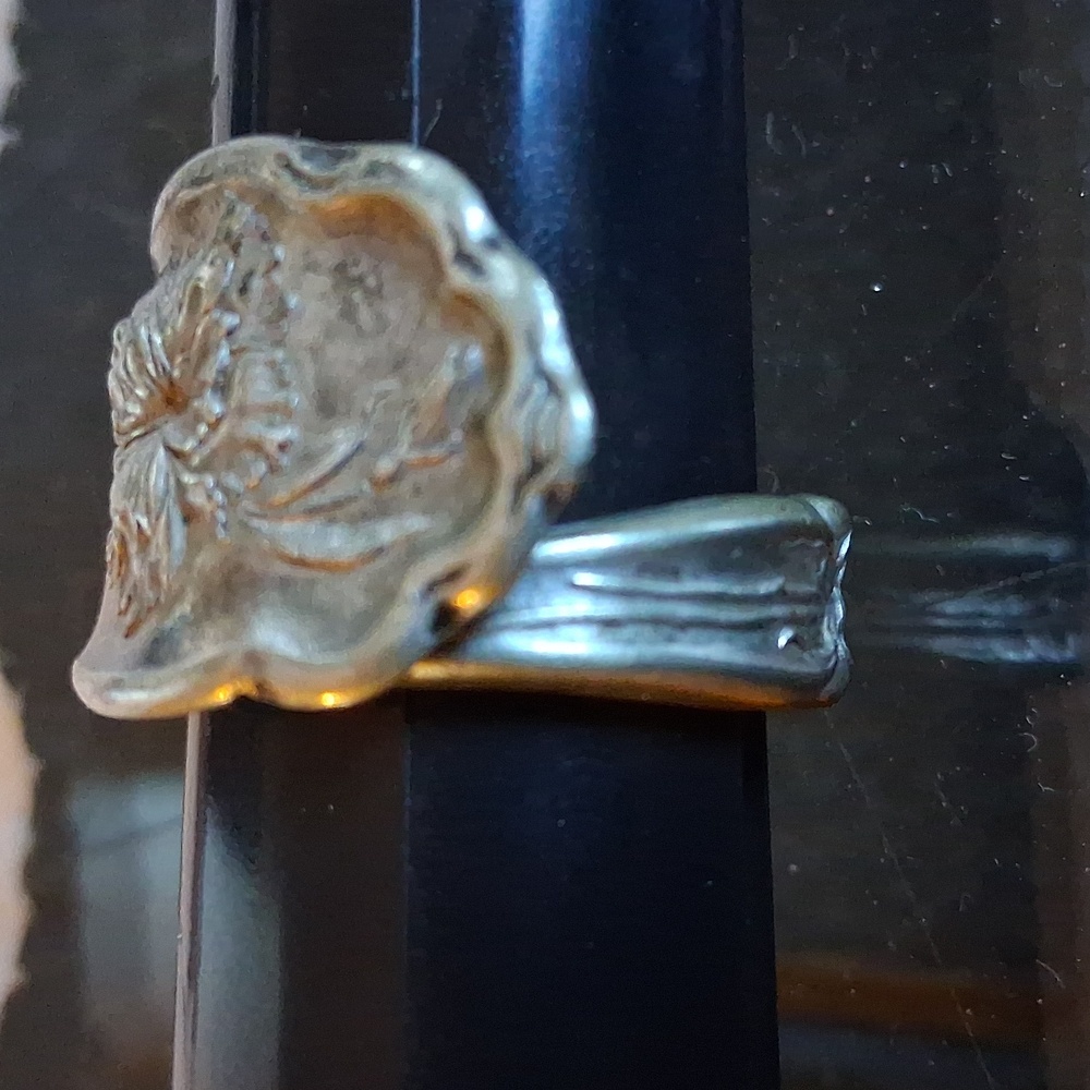 Keystone Oneida Silver Spoon Ring - image 3